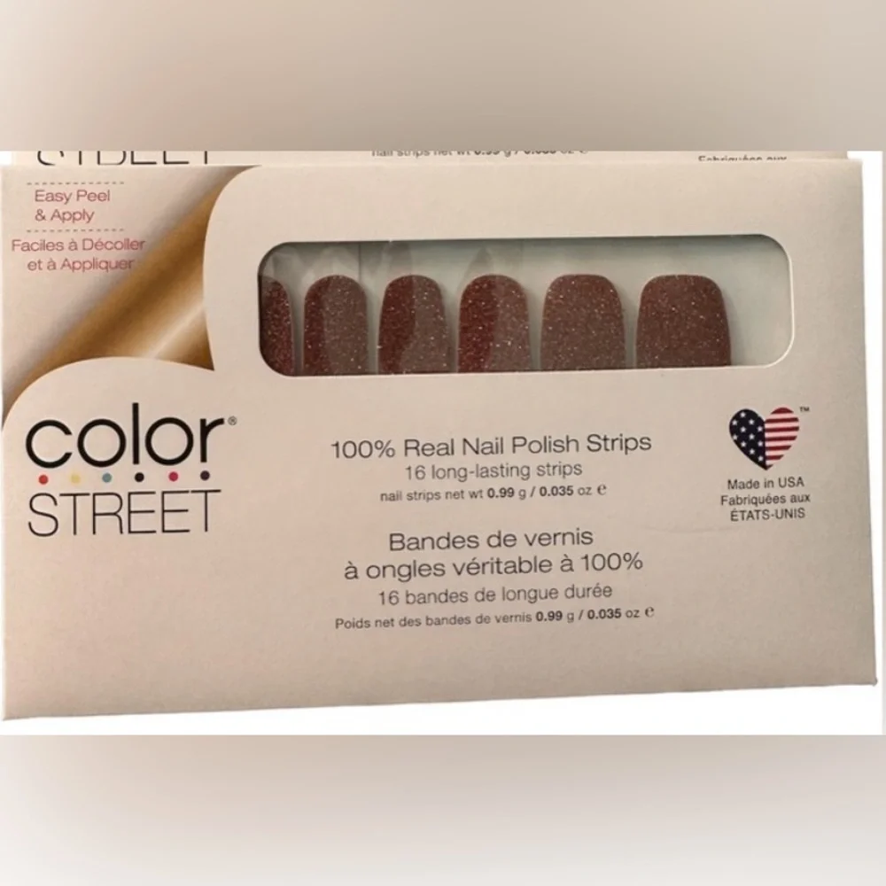Color Street Nail Strips in Sahara Jewel Glitter (3 sets)